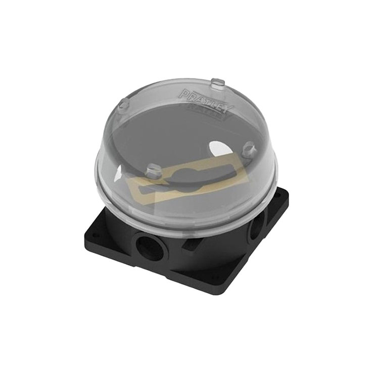 Pratley Klik-Lok® Junction Box (Standard) - For Unarmoured Or Armoured Cable (transparent lid)
