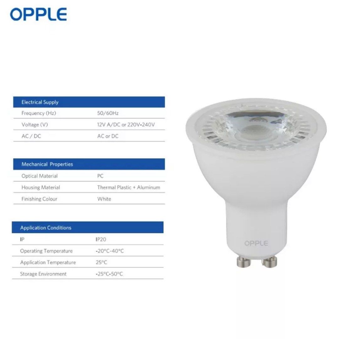 OPPLE E2 6W GU10