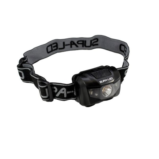 SUPALED JOGGER 100 LUMENS LED 1x AAA BATTERIES HEADLAMP